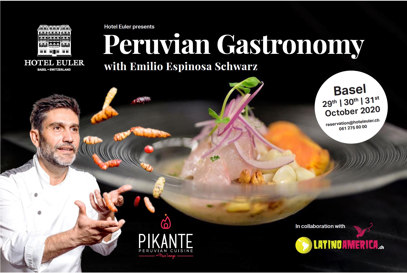 Hotel Euler presents Peruvian Gastronomy